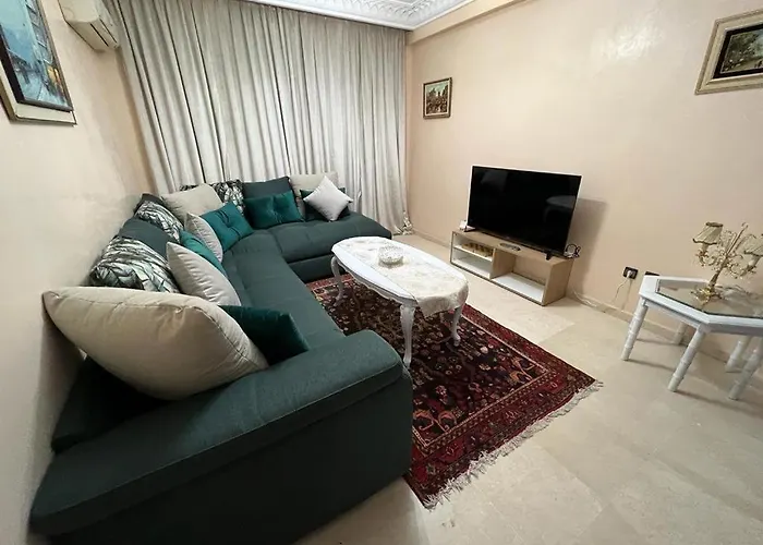 Luxury Apartment 3 In The Heart Of Gueliz, Wifi, Pool